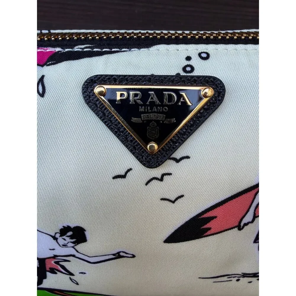 Prada Nylon Surf Cosmetic Pouch NEW!